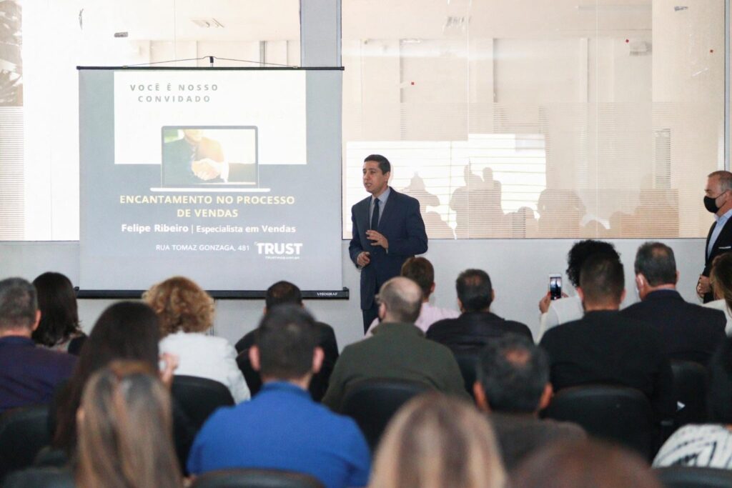 Felipe Ribeiro em evento